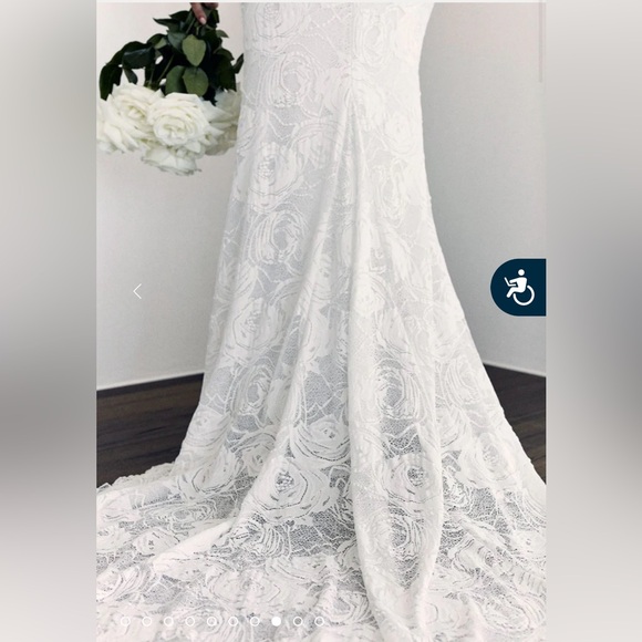 Grace Loves Lace Alexandra Rose Wedding Dress - Picture 2 of 16